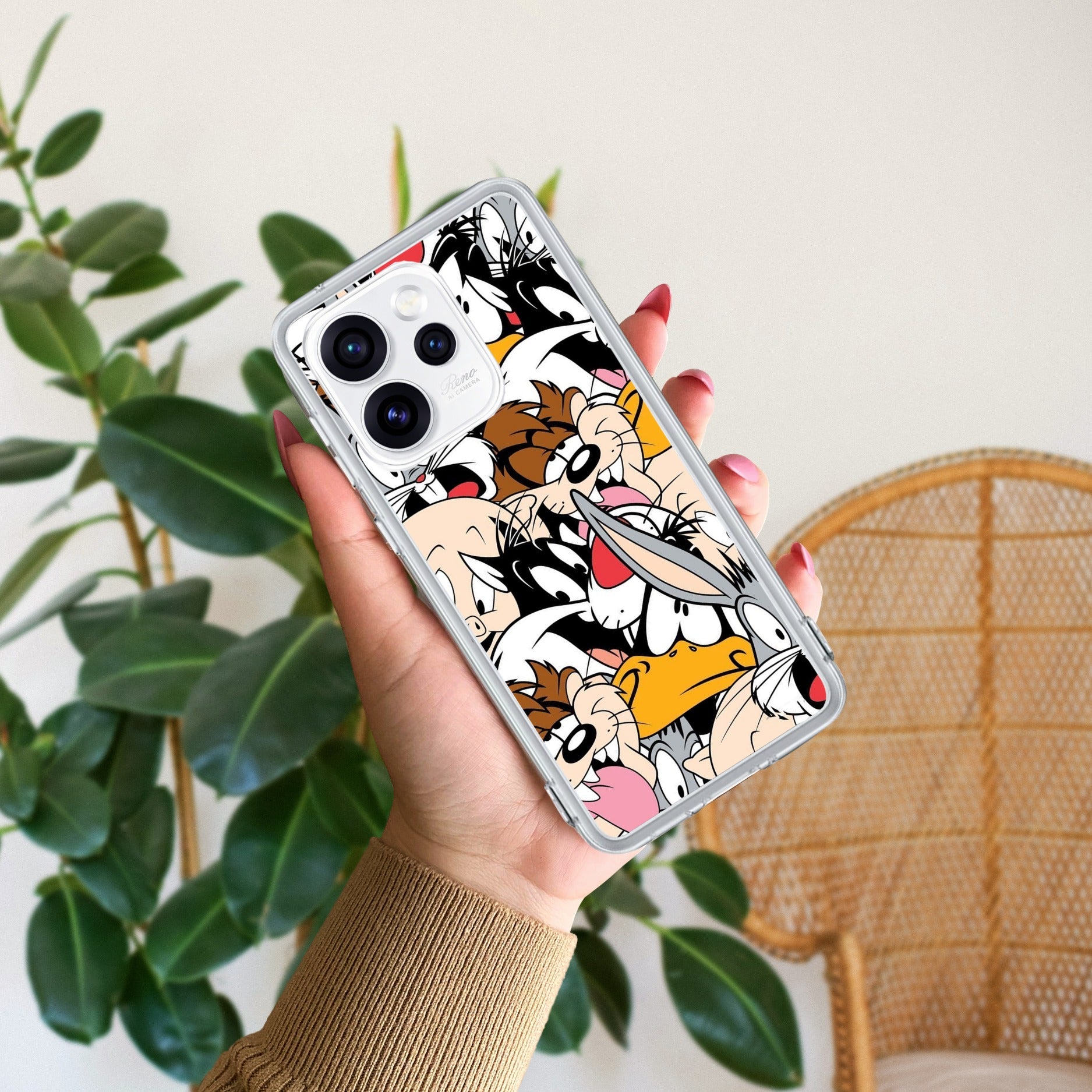 Cute Bugs Bunny Silicon Case For Oppo - ShopOnCliQ