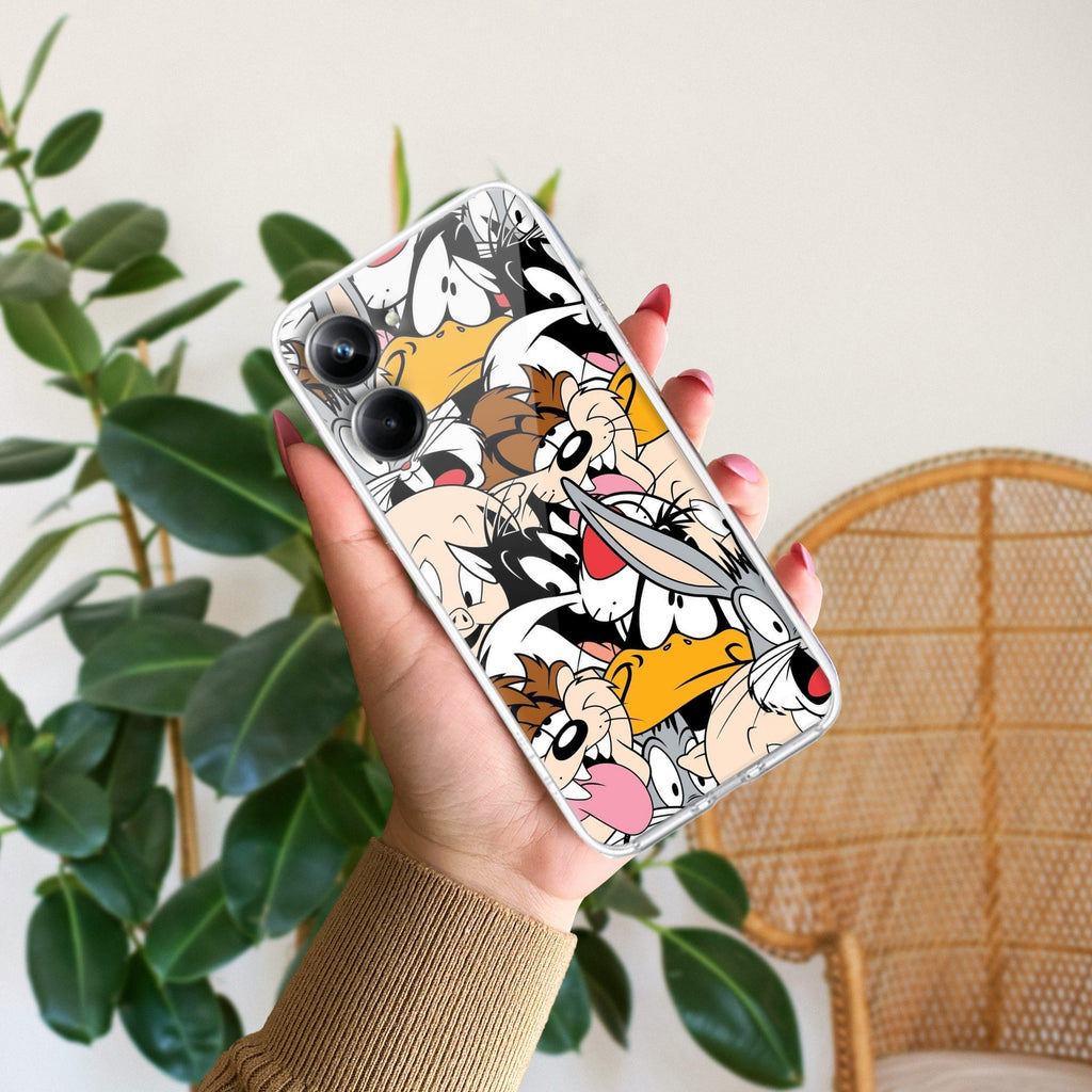 Cute Bugs Bunny Anti Yellow Case For Realme 10 Pro 5G
