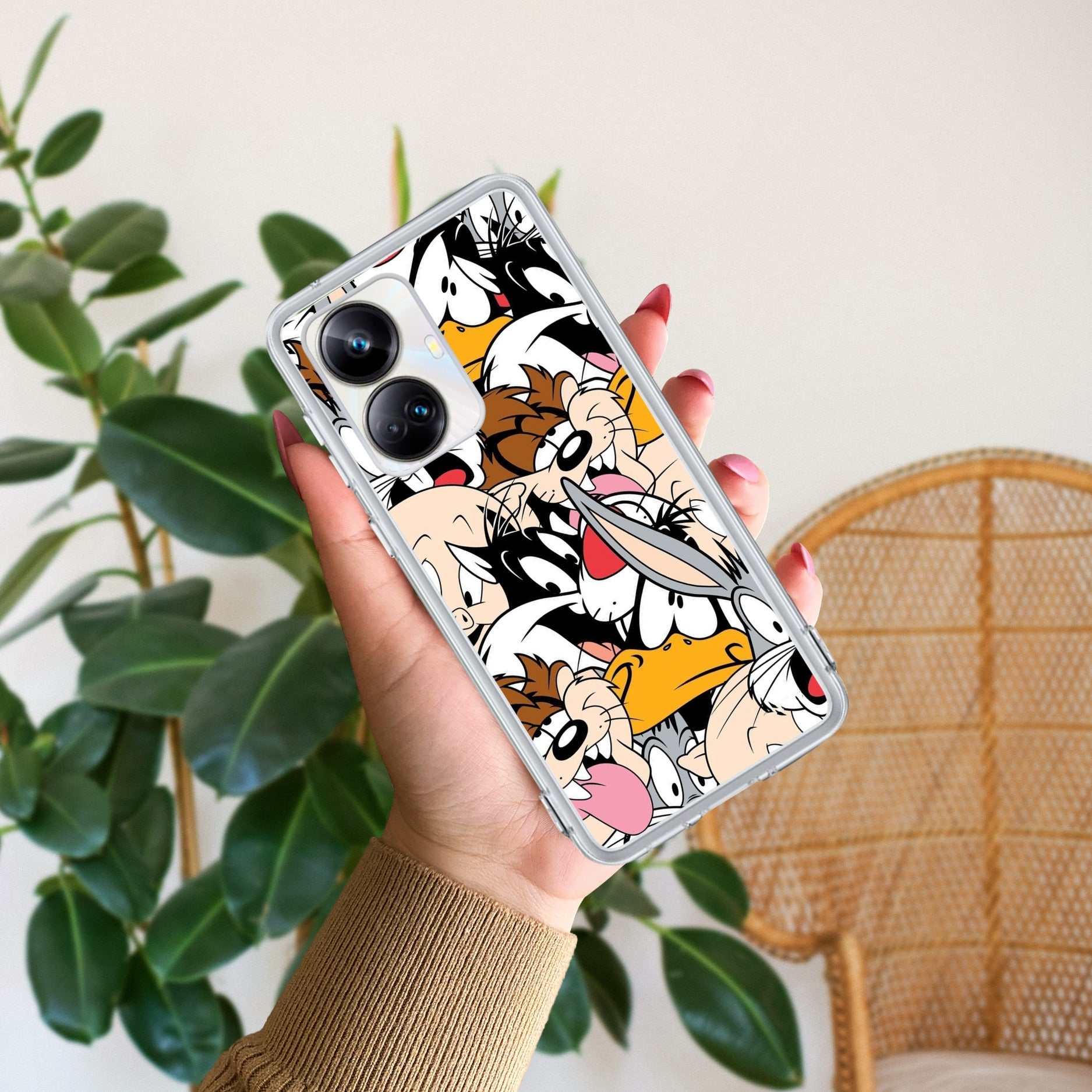 Cute Bugs Bunny Silicon Case For Realme 10 Pro Plus 5G