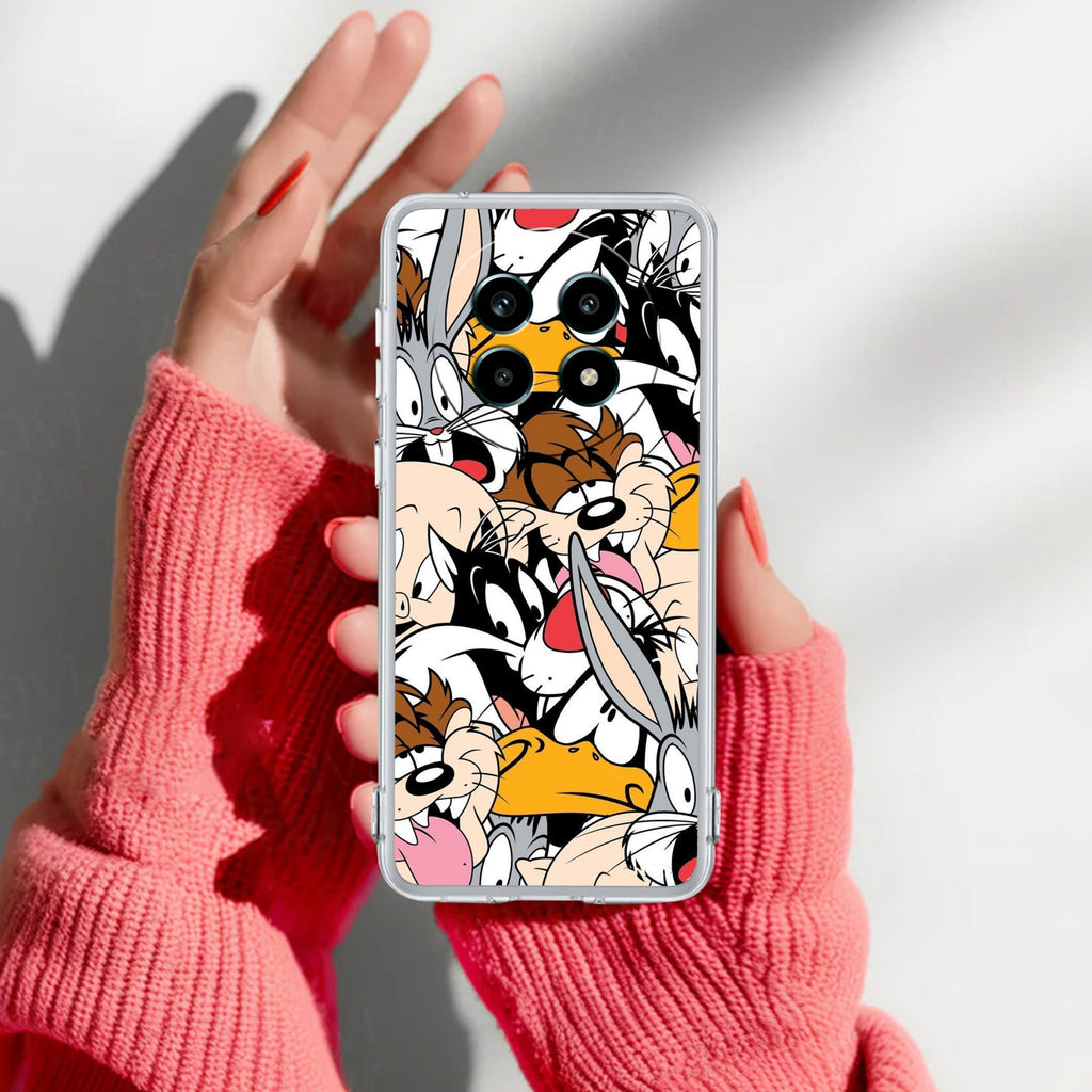 Cute Bugs Bunny Anti Yellow Case For Realme 14 Pro Lite 5G