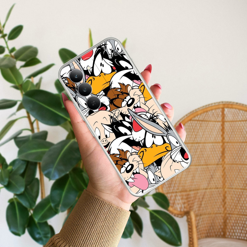 Wild Rose Anti Yelllow Case For Realme P4 Pro 5G