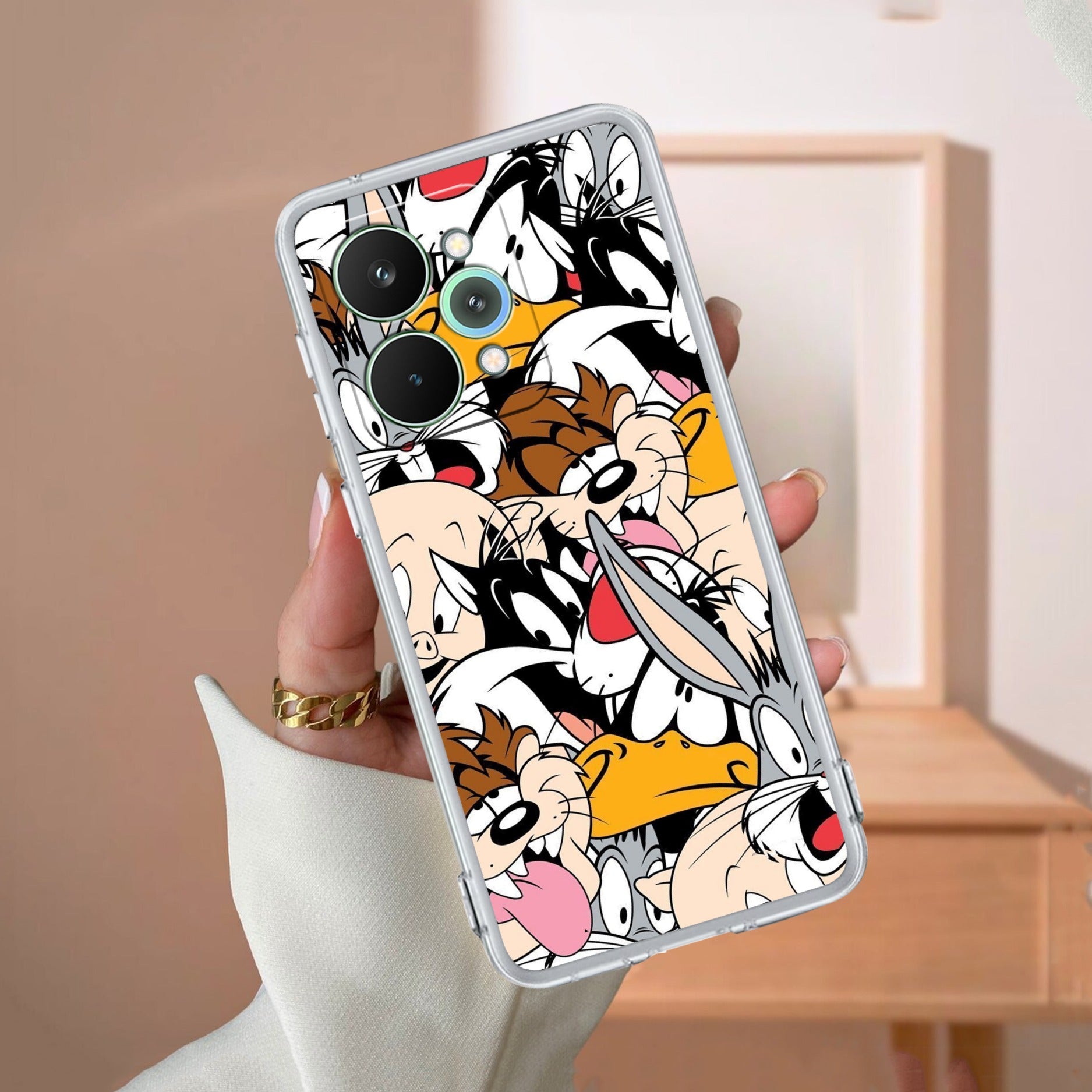 Cute Bugs Bunny Silicon Case For Realme 16 5G