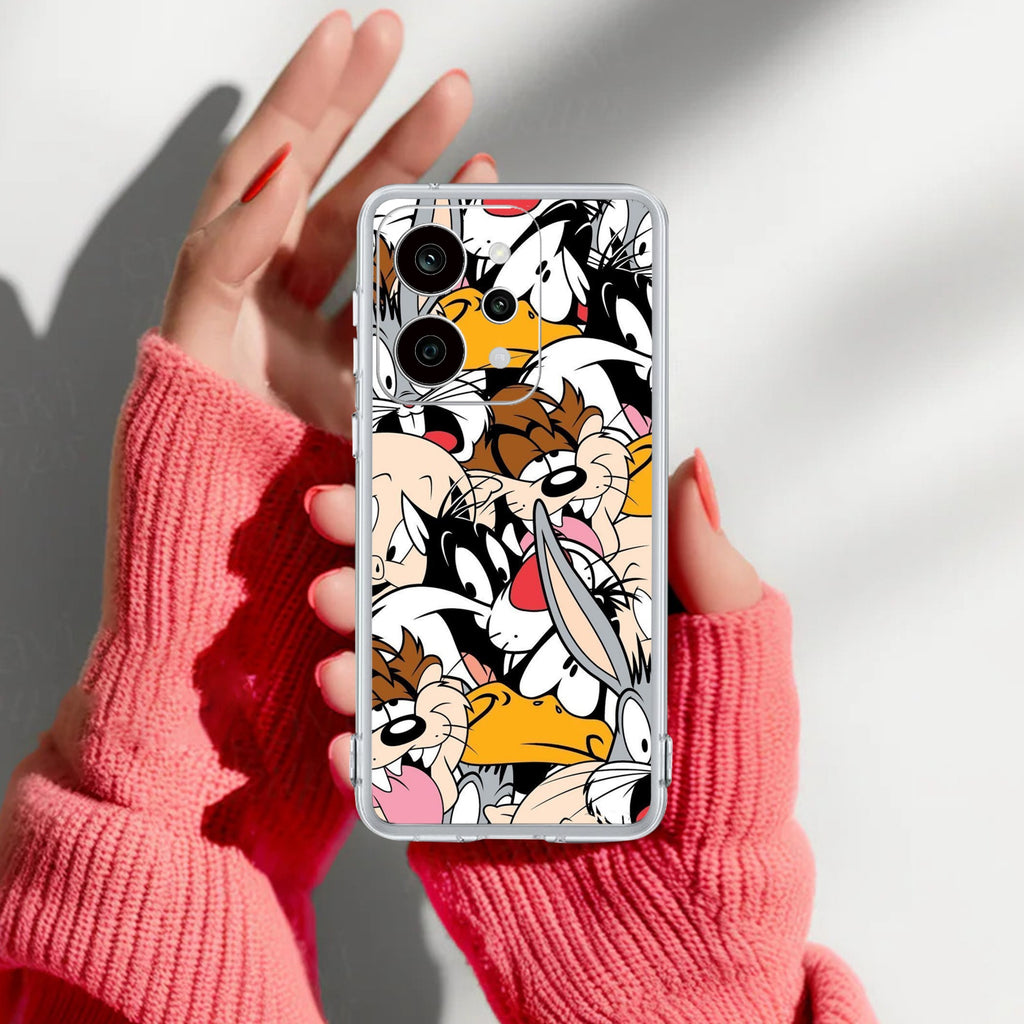 Cute Bugs Bunny Anti Yellow Case For Realme Narzo Power 5G