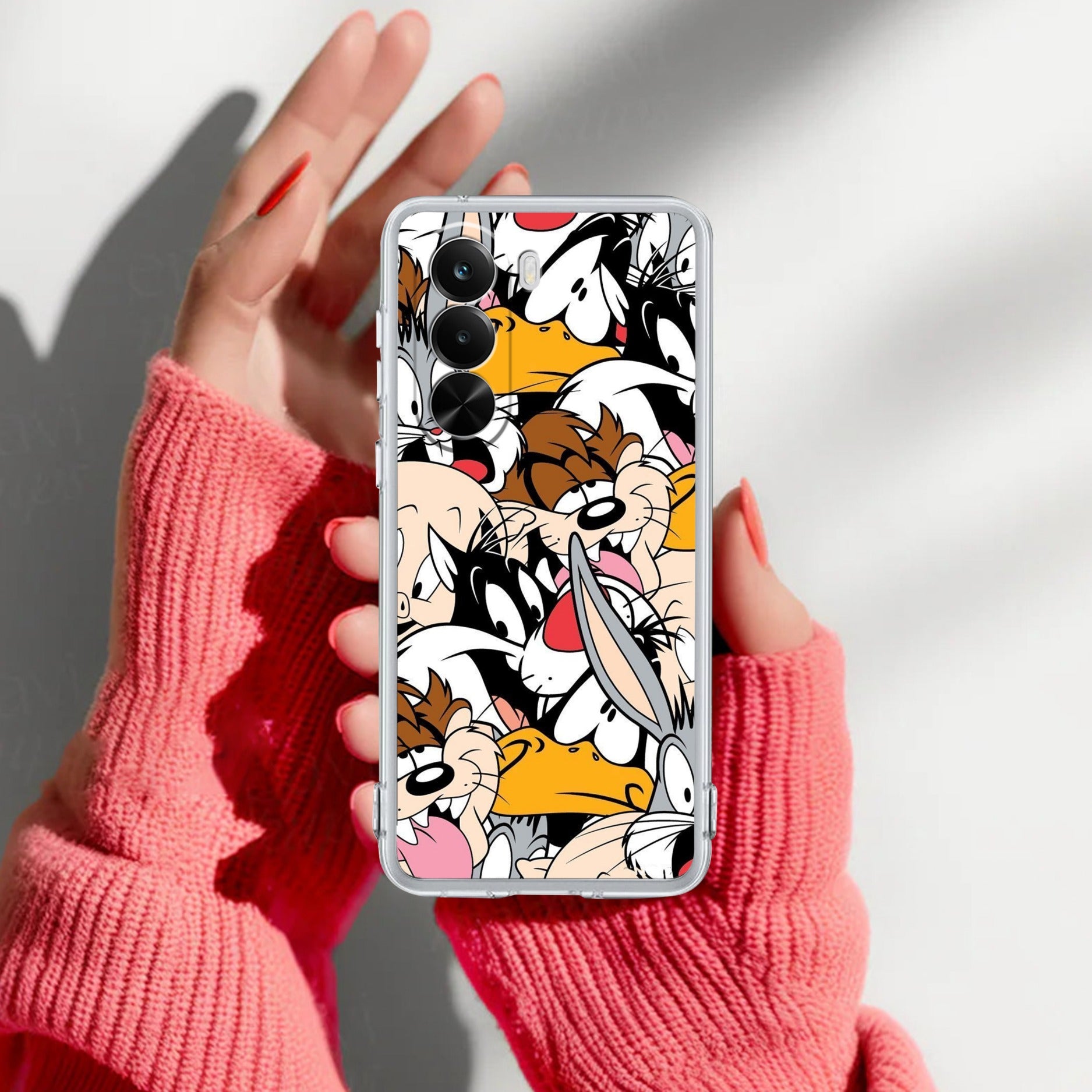 Cute Bugs Bunny Silicon Case For Realme P4x 5G