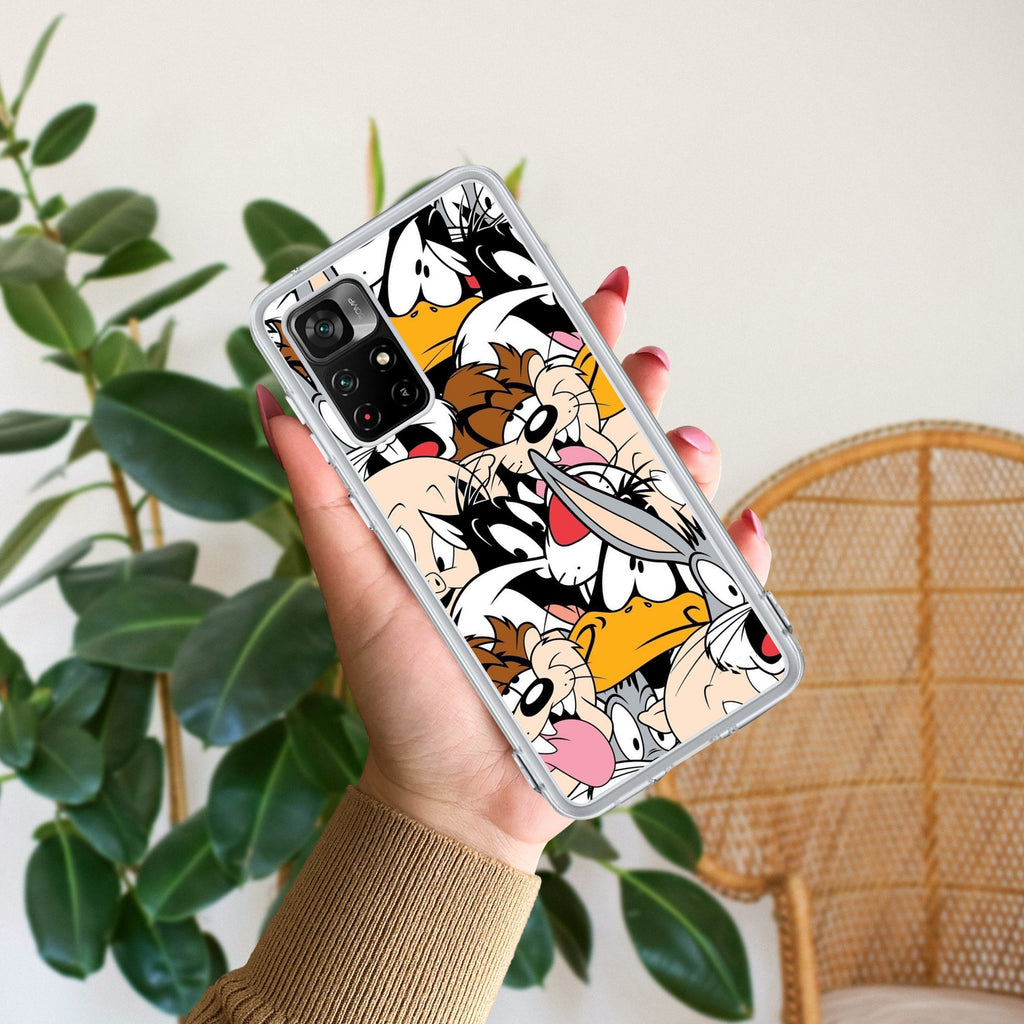 Cute Bugs Bunny Anti Yellow Case For Redmi Note 11T 5G
