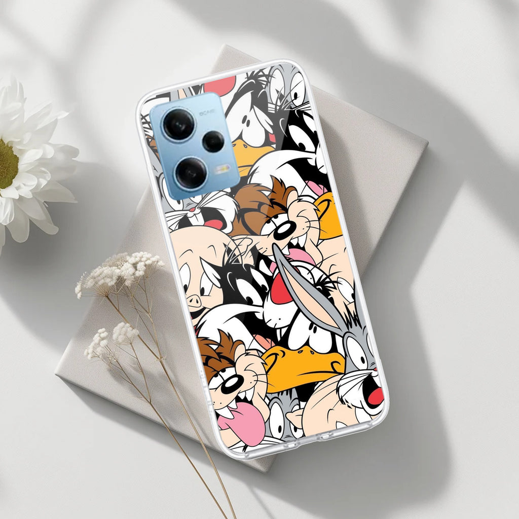 Cute Bugs Bunny Silicon Case For Redmi Note 12 5G