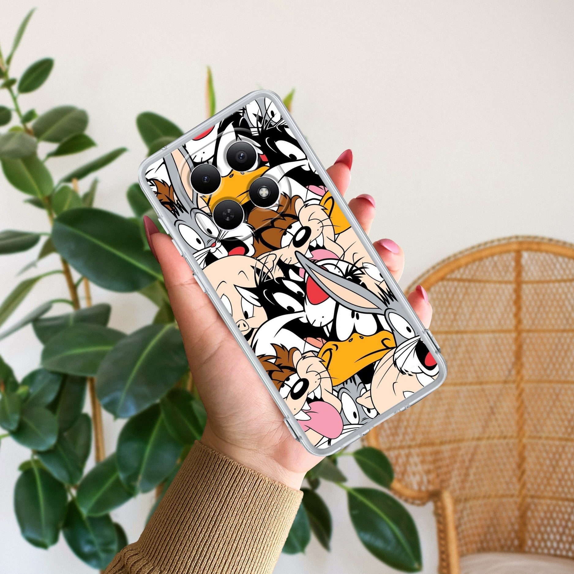 Cute Bugs Bunny Silicon Case For Redmi/Xiaomi