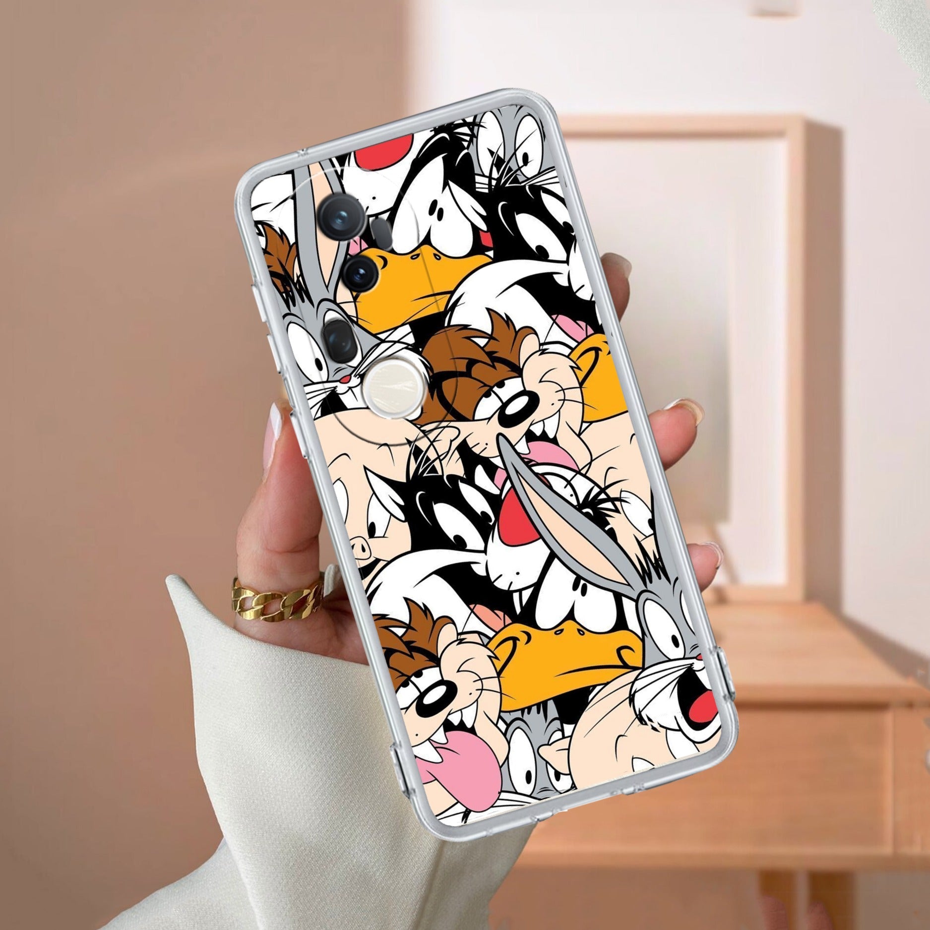 Cute Bugs Bunny Silicon Case For Vivo X80 Pro 5G