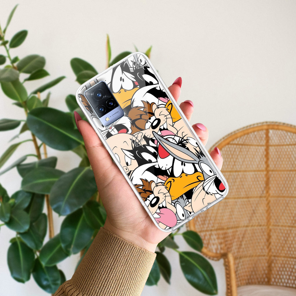 Cute Bugs Bunny Silicon Case For Vivo V21 5G