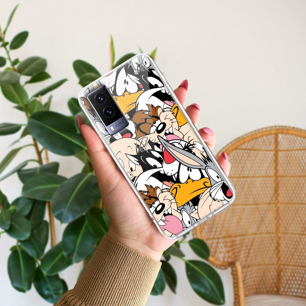 Cute Bugs Bunny Silicon Case For Vivo V21e 5G