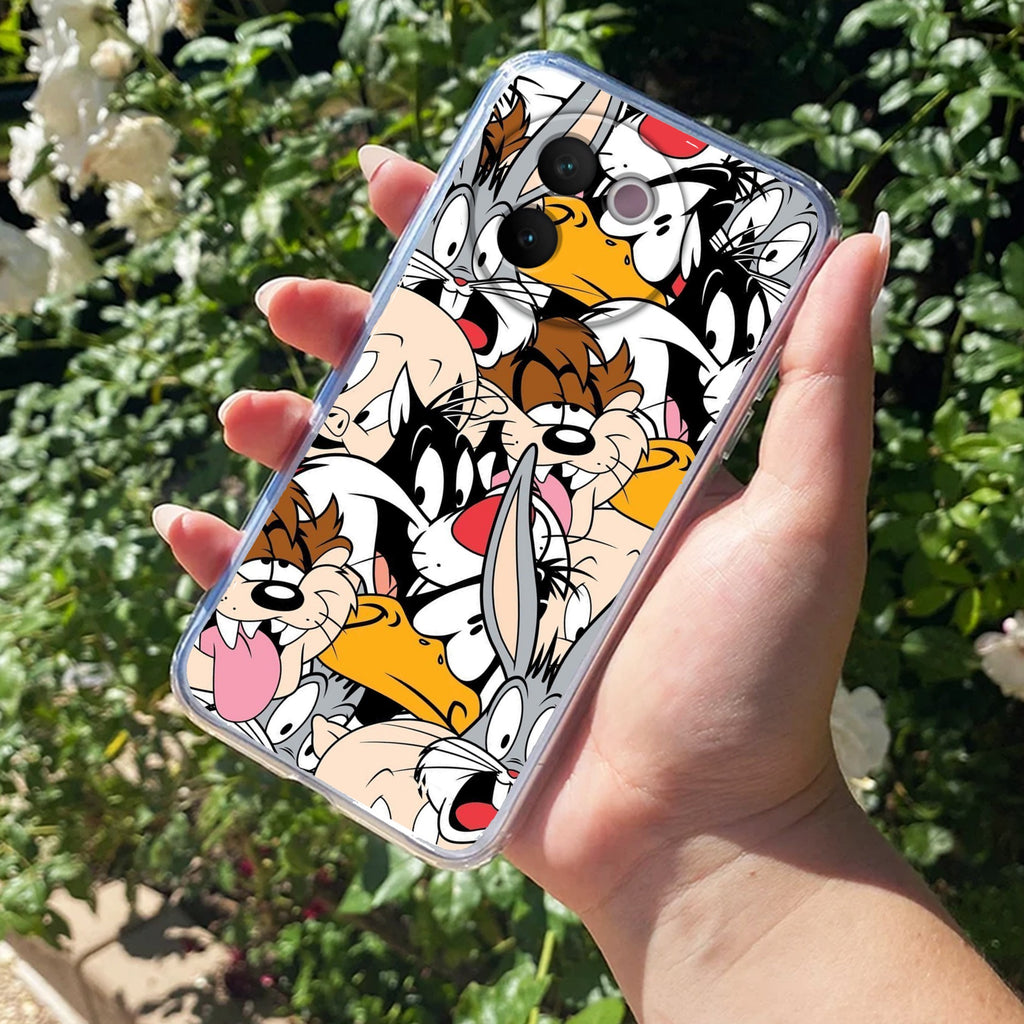 Cute Bugs Bunny Silicon Case For Vivo T3 Pro 5G