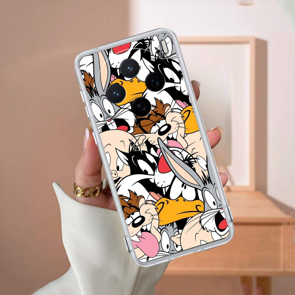 Cute Bugs Bunny Silicon Case For Vivo V23E