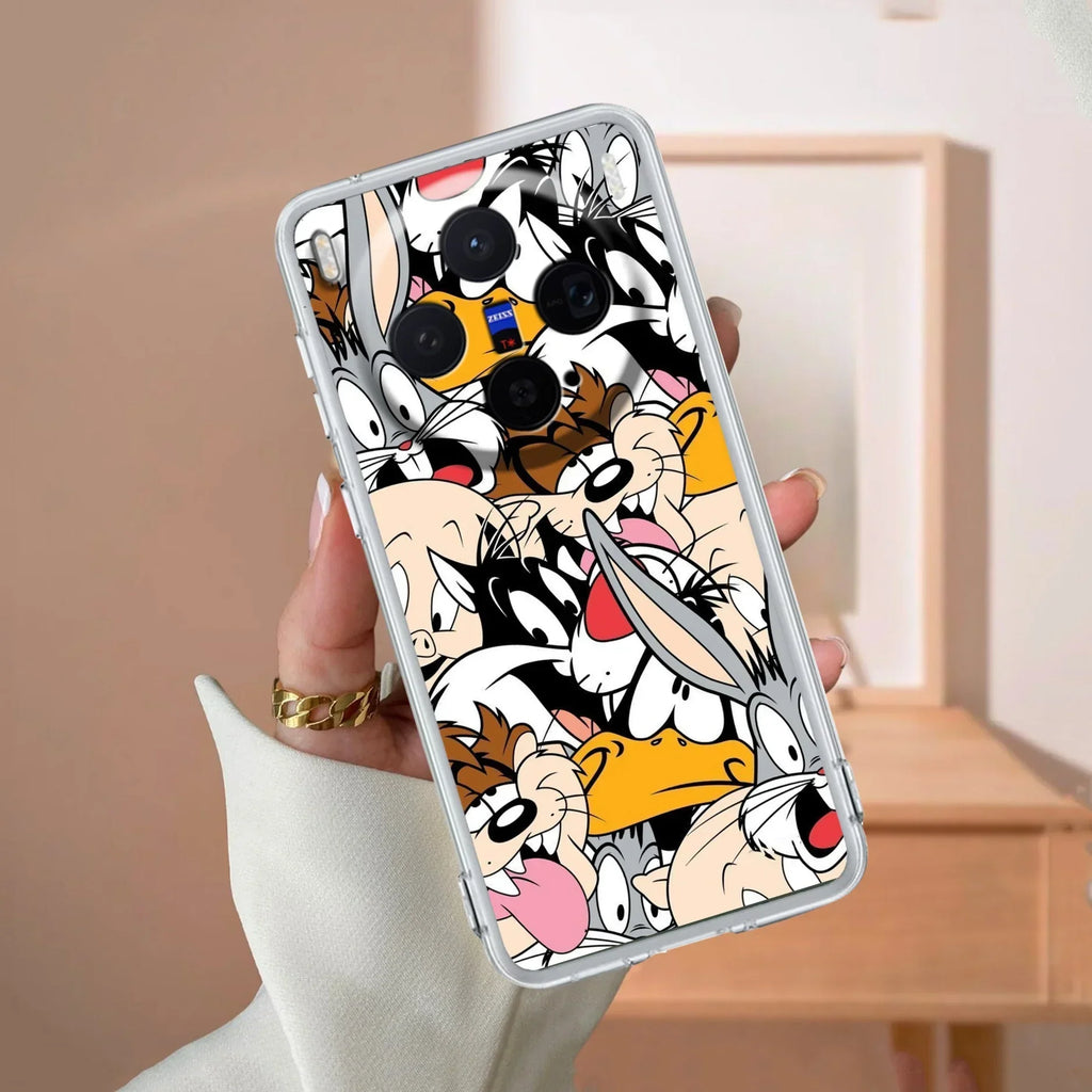 Cute Bugs Bunny Silicon Case For Vivo T4x 5G