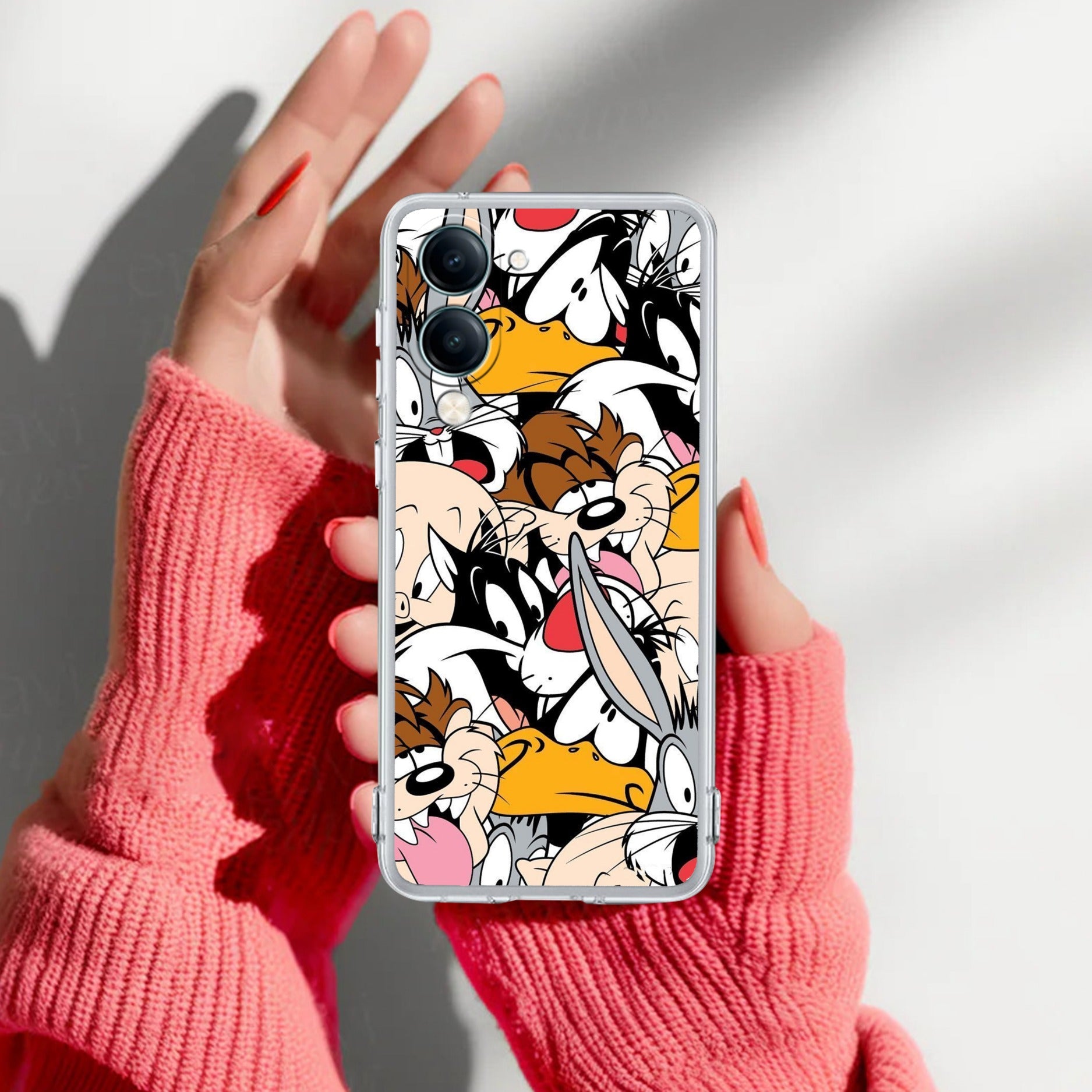 Cute Bugs Bunny Anti Yellow Case For Vivo T4 Lite 5G
