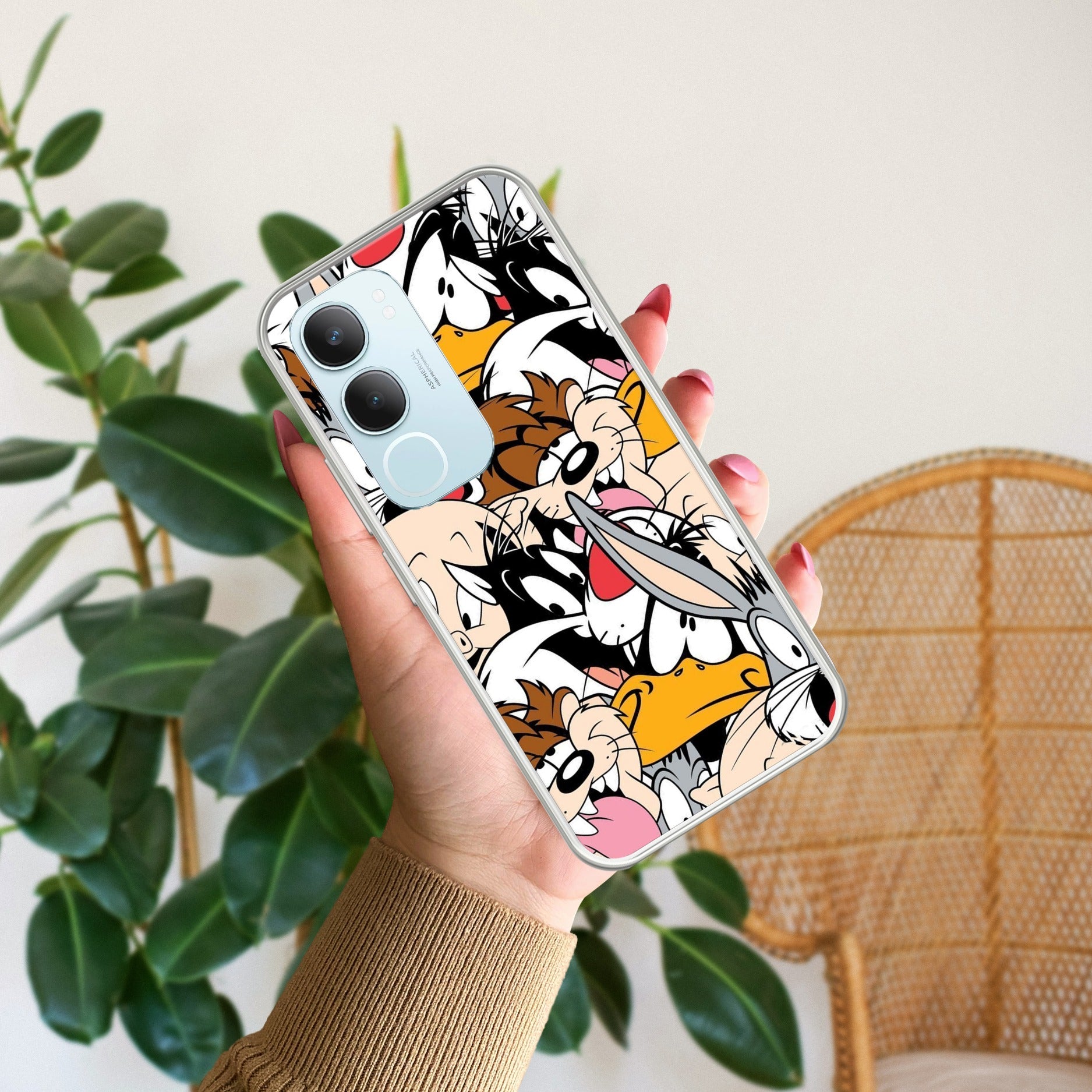 Cute Bugs Bunny Silicon Case For Vivo Y29 5G