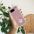 Cute Bunny Customize Transparent Silicon Case For Google Pixel 8 5G