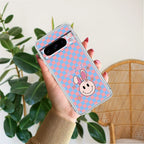 Cute Bunny Customize Transparent Silicon Case For Google Pixel 8 Pro 5G