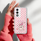 Cute Bunny Customize Anti Yellow Case For Oppo A5 5G