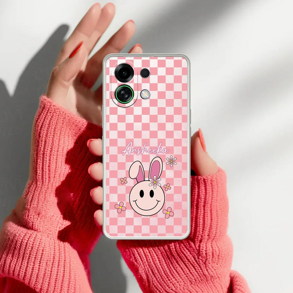 Customize Photo With Name Transparent Silicon Case For Oppo A5 5G