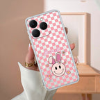 Cute Bunny Customize Anti Yellow Case For Realme 15T 5G