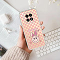 Cute Bunny Customize Anti Yelllow Case For Realme C63 5G