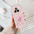 Cute Bunny Customize Anti Yelllow Case For Realme P3 Pro 5G