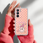 Cute Bunny Customize Anti Yelllow Case For Realme Narzo 80x 5G