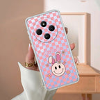Cute Bunny Customize Transparent Silicon Case For Mi 11i