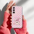 Cute Bunny Customize Transparent Silicon Case For Samsung Galaxy A37 5G