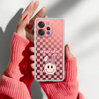 Cute Bunny Customize Anti Yellow Case For Vivo V70 Elite 5G