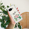 Cute Bunny Customize Transparent Silicon Case V2 For Google Pixel 10a 5G
