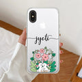 Cute Bunny Customize Anti Yellow Case V2 For iPhone XR