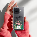 Cute Bunny Customize Transparent Silicon Case V2 For iQOO 15R 5G