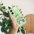 Cute Bunny Customize Transparent Silicon Case V2 For Vivo T3 Lite 5G