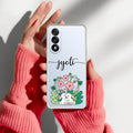 Cute Bunny Customize Anti Yellow Case V2 For OnePlus Nord 5 5G