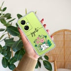 Cute Bunny Customize Transparent Silicon Case V2 For OnePlus Nord CE 3 Lite 5G