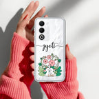 Cute Bunny Customize Anti Yellow Case V2 For Oppo A5 5G