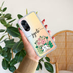 Cute Bunny Customize Anti Yellow Case V2 For Oppo F23 5G
