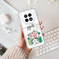 Cute Bunny Customize Transparent Silicon Case V2 For Oppo F29 Pro 5G