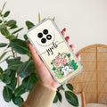 Cute Bunny Customize Anti Yellow Case V2 For Oppo F31 Pro Plus 5G