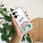 Cute Bunny Customize Anti Yellow Case V2 For Oppo Reno 13 5G