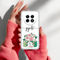 Cute Bunny Customize Transparent Silicon Case V2 For Realme 14 Pro Lite 5G