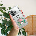 Cute Bunny Customize Anti Yelllow Case V2 For Realme GT 6 5G