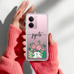 Cute Bunny Customize Anti Yelllow Case V2 For Realme P3 5G