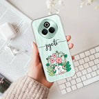 Cute Bunny Customize Anti Yelllow Case V2 For Realme P3 Pro 5G