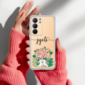 Cute Bunny Customize Transparent Silicon Case V2 For Realme P3x 5G