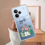 Cute Bunny Customize Anti Yelllow Case V2 For Realme P4 Pro 5G