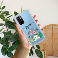 Cute Bunny Customize Transparent Silicon Case V2 For Mi 11i