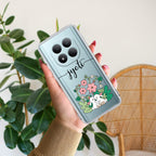 Cute Bunny Customize Transparent Silicon Case V2 For Redmi Note 15 Pro Plus 5G