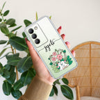 Cute Bunny Customize Transparent Silicon Case V2 For Vivo T3 5G